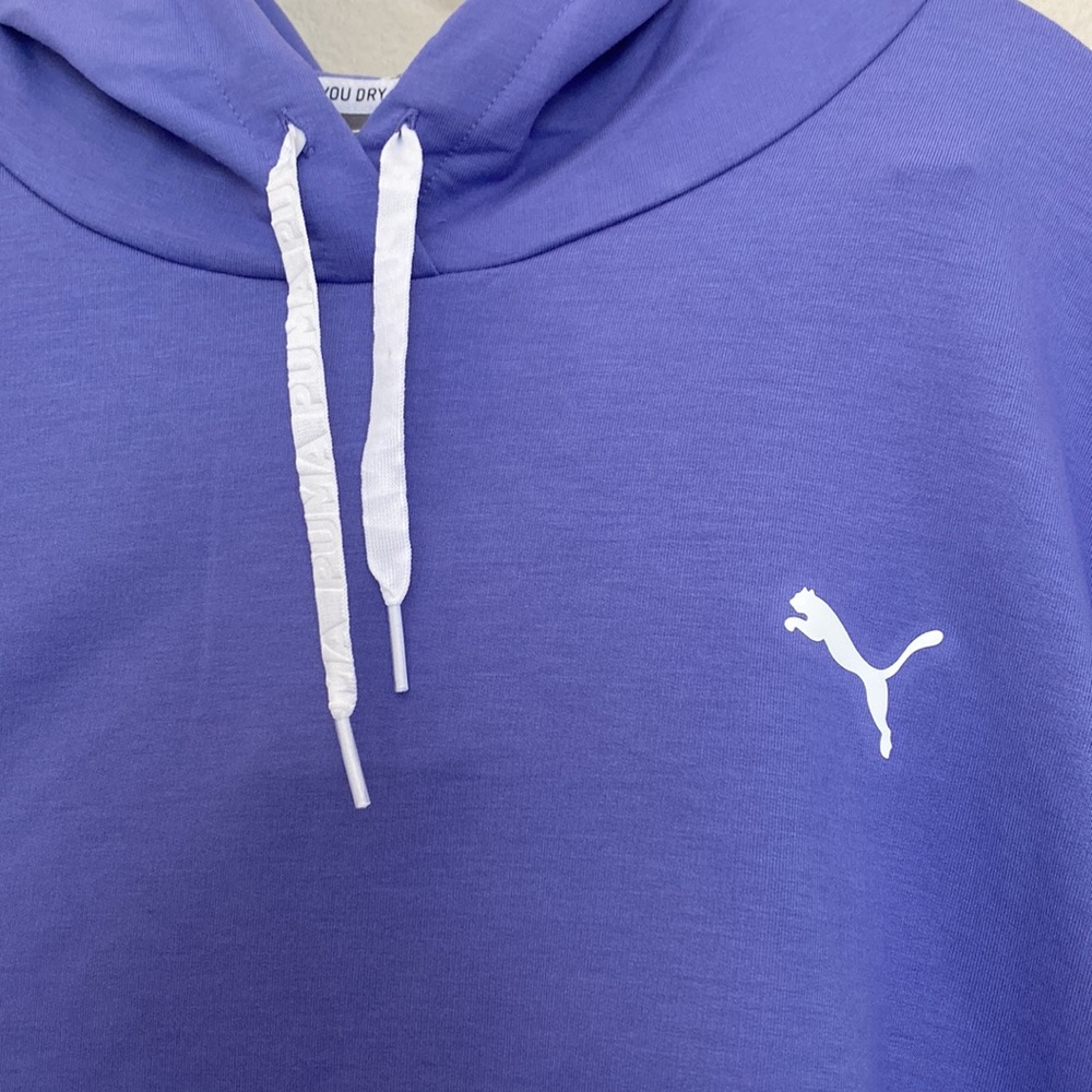 Puma Women's Lightweight Crop Hoodie XXL - Picture 3 of 5